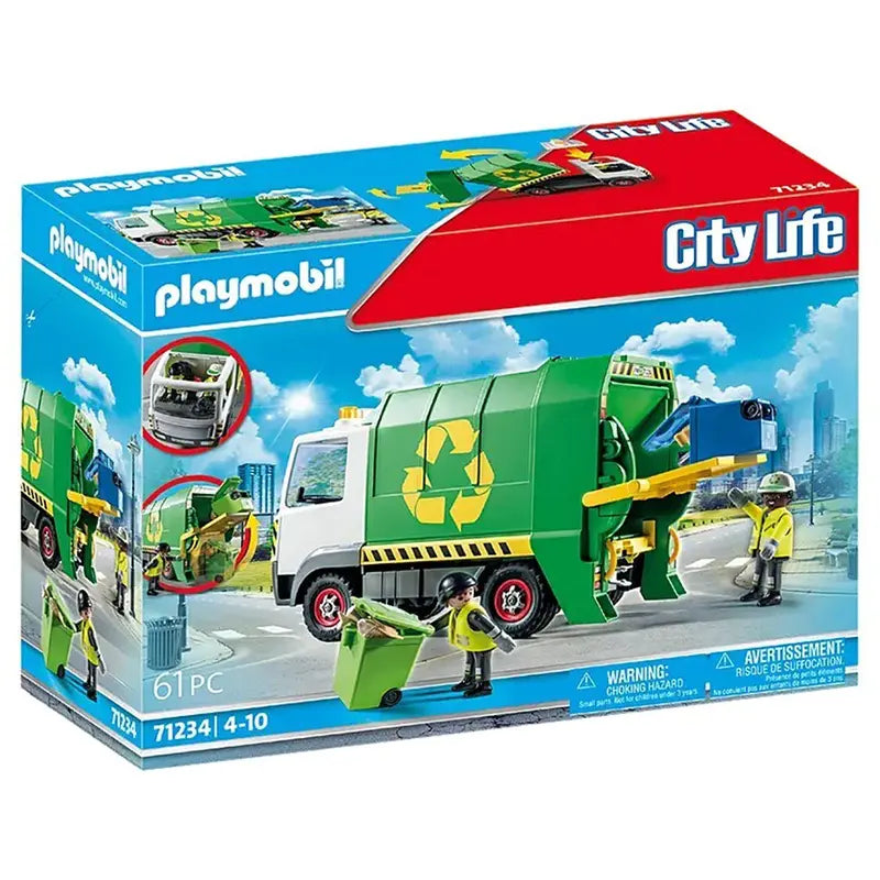 PLAYMOBIL City Life Recycling Truck image 0