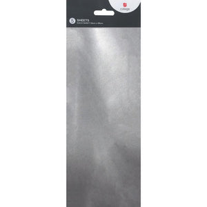 Collage Silver Tissue Paper Sheets (Pack of 5) image 0
