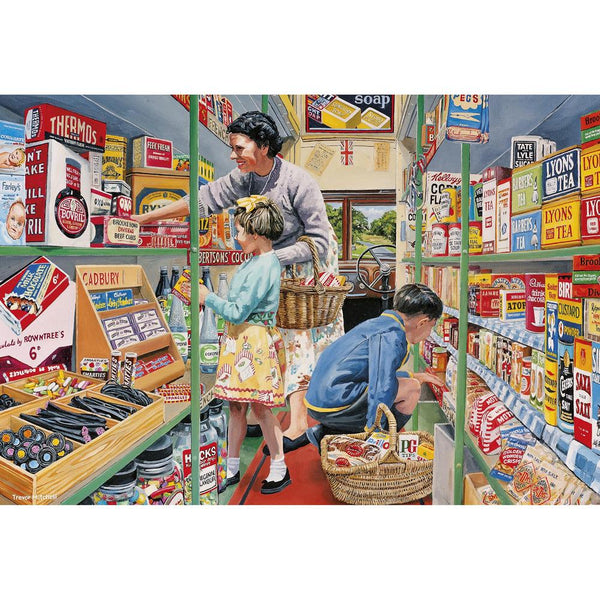 Gibsons Mitchell's Mobile Shop 4 x 500 Piece Jigsaw Puzzles image 2