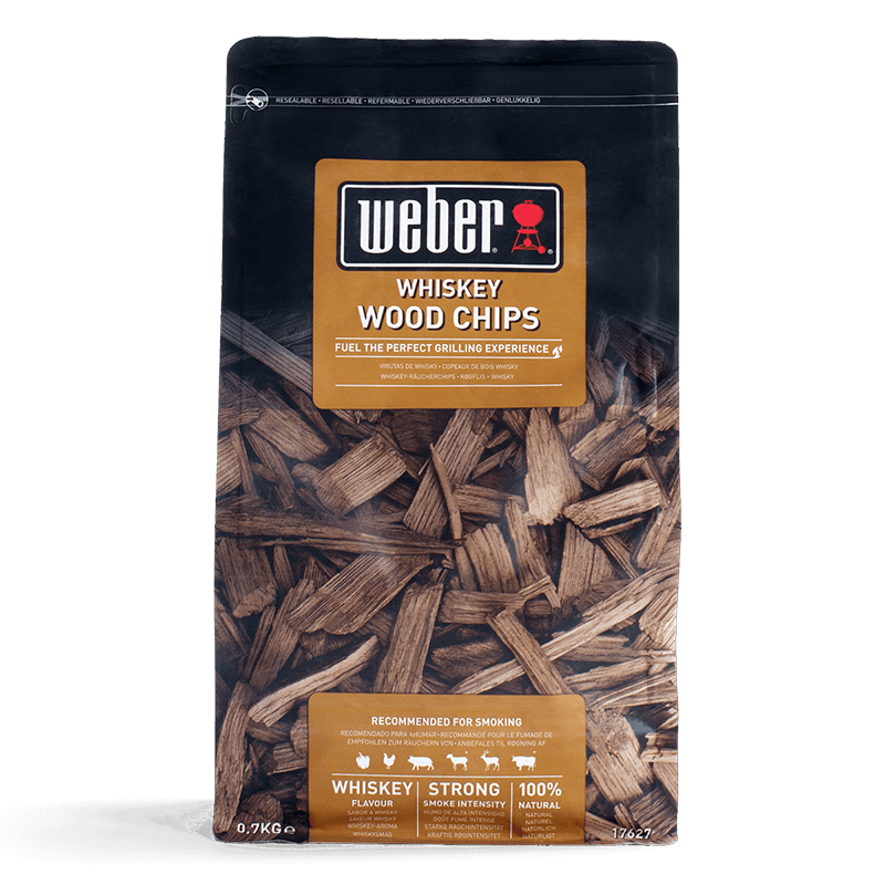 Weber Whiskey Wood Chips (0.7 kg) image 0