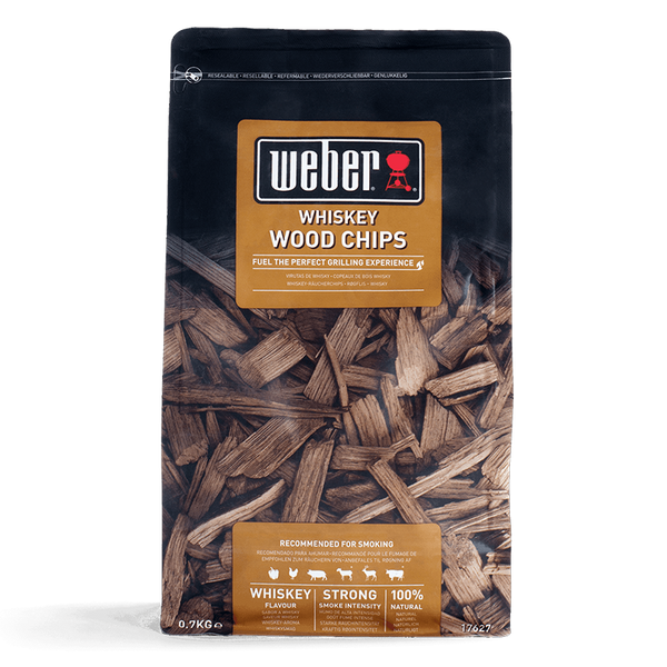 Weber Whiskey Wood Chips (0.7 kg) image 0