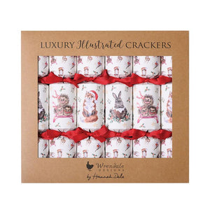 Wrendale Designs 6 Winter Wonderland Crackers image 0