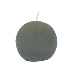 Gisela Graham Dark Sage Ball Candle image 0