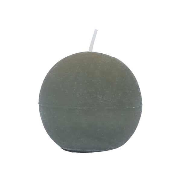 Gisela Graham Dark Sage Ball Candle image 0