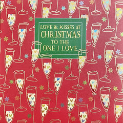 Wendy Jones-Blackett One I Love Champagne Christmas Card image 0