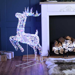 Festive Rainbow Twist Reindeer image 1
