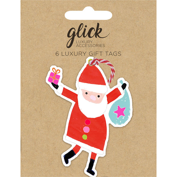 Glick PS Santa Gift Tags (Pack of 6) image 0