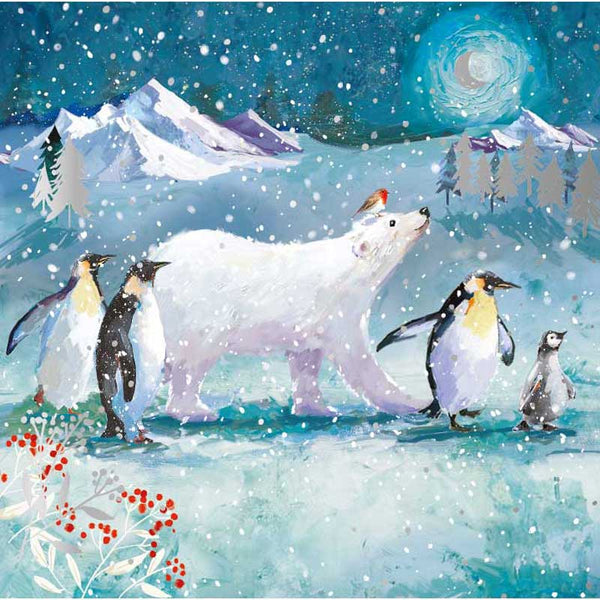 Ling Design Premium Christmas Cards - Arctic Christmas (Pack of 10) image 0