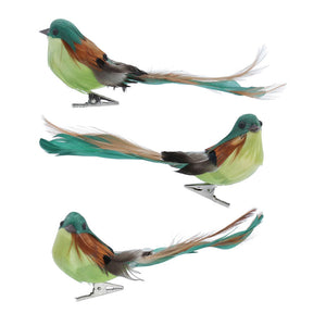 Gisela Graham Green Bird Clip (Assorted Designs) image 0