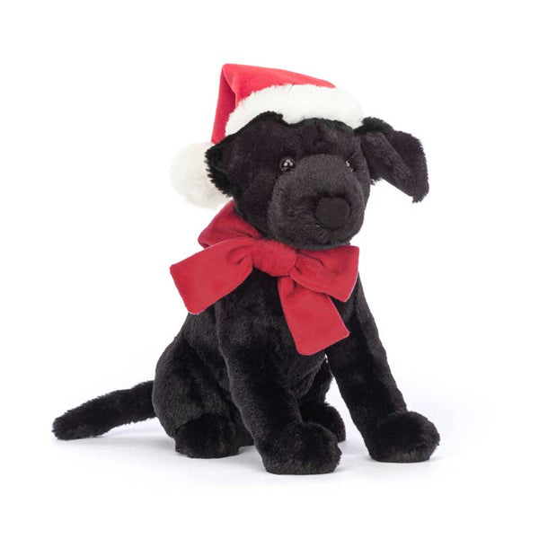 Jellycat Winter Warmer Pippa Black Labrador image 0