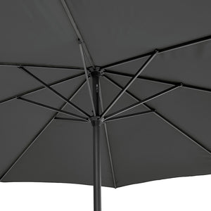 Platinum Riva 3.5m Round Crank Parasol – Anthracite image 4