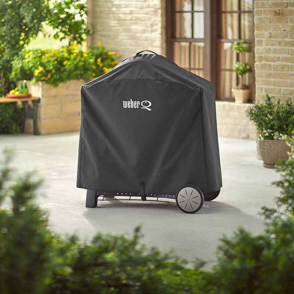 Weber Premium Barbecue Cover for Q 3000 & Q 2000 Series with Cart image 0