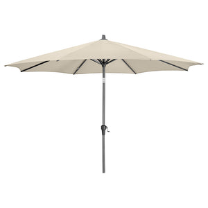 Orchard Life Bramley 6 Seat Outdoor Dining Set in Oatmeal Weave with Parasol image 6