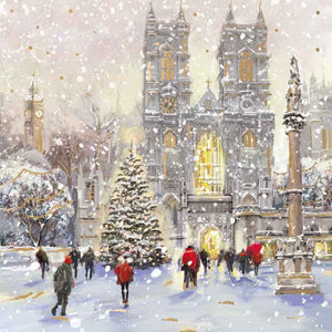 Ling Design Charity Christmas Cards - Westminster In Snow (Pack of 6) image 0