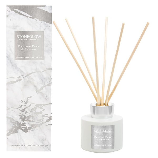 Stoneglow Luna English Pear & Freesia Reed Diffuser image 0