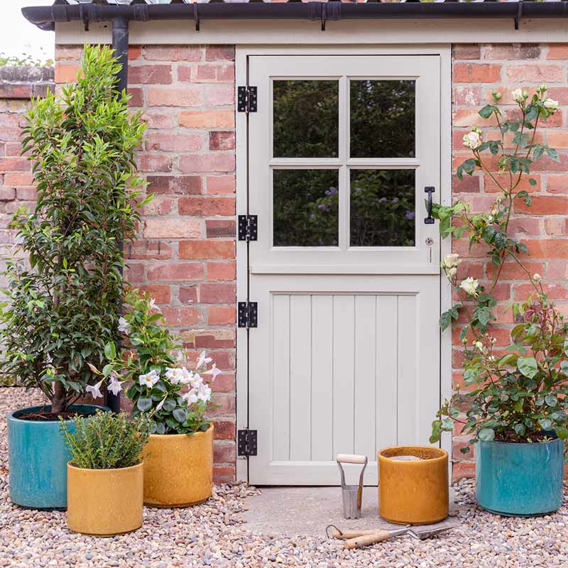 Ivyline Outdoor Hazelton Aqua Planter image 0