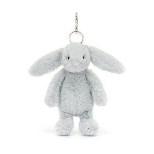 Jellycat Bashful Silver Bunny Bag Charm image 3