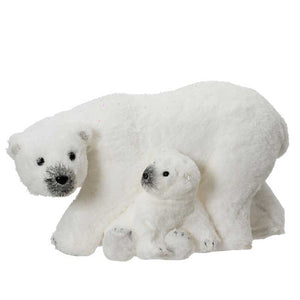 Decoris White Bear with Cub image 1