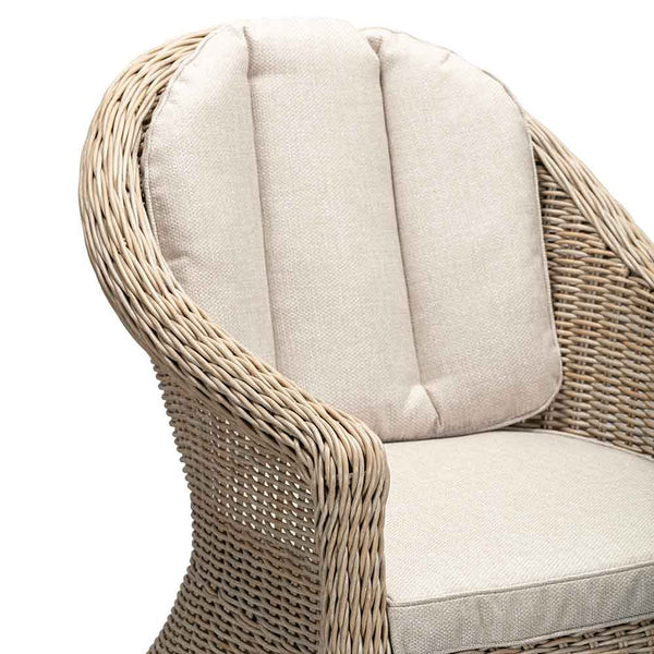 Orchard Life Bramley Round Rattan Bistro Set image 4