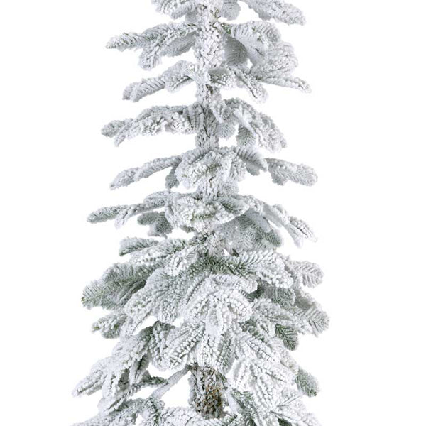 Everlands Alpine Fir Snowy Artificial Christmas Tree - 10ft / 3m image 2