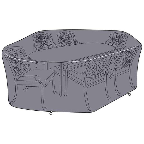 Hartman Cover for Apollo, Aurora, Amalfi, Berkeley or Capri 6 Seat Rectangular or Oval Dining Set image 1