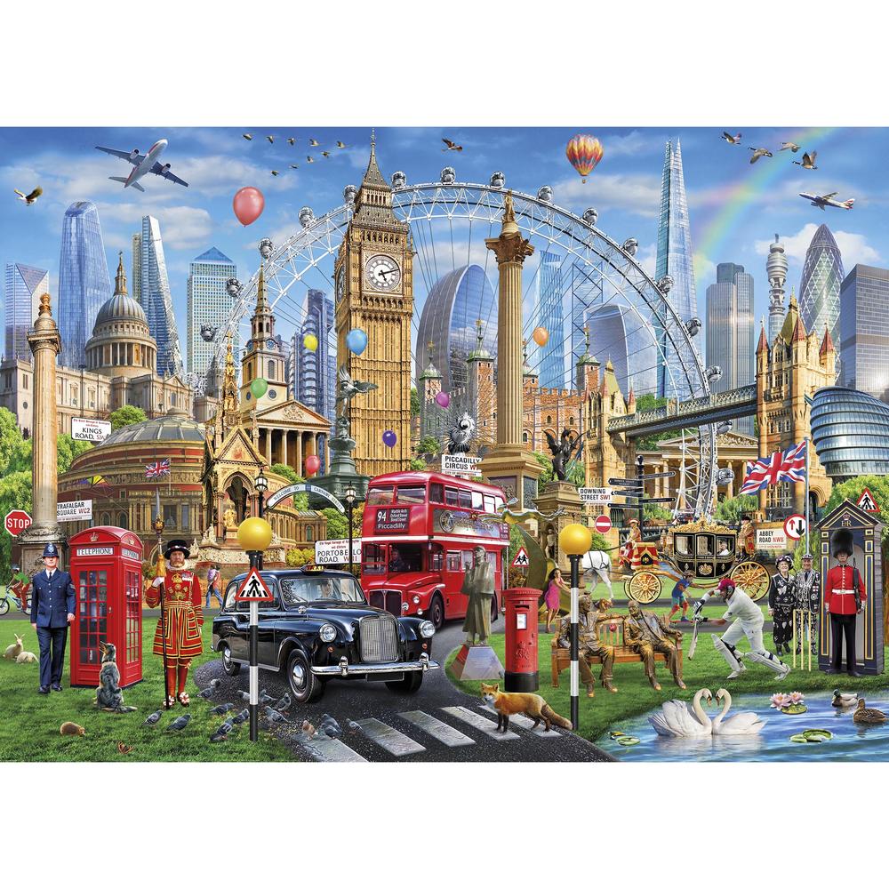 Gibsons London Calling 1000 Piece Jigsaw Puzzle image 0
