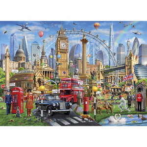 Gibsons London Calling 1000 Piece Jigsaw Puzzle image 0