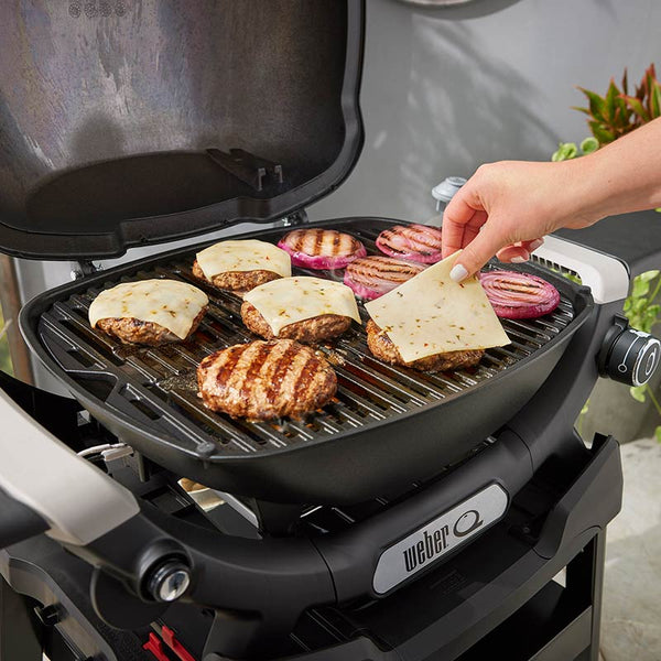 Weber Q 1200N Gas Barbecue with Side Tables & Compact Stand image 1