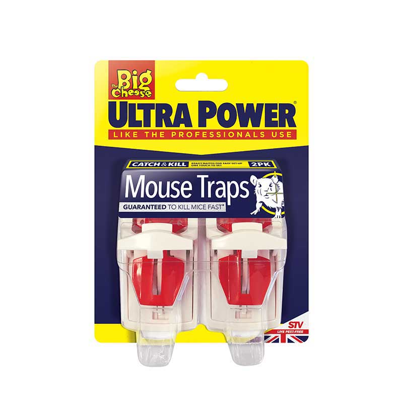 The Big Cheese Ultra Power Mouse Traps (Pack of Two) image 0
