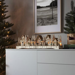 Konstsmide LED Wooden Village Silhouette (78cm) image 0