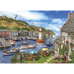 Gibsons Lighthouse Bay 1000 Piece Jigsaw Puzzle image 0