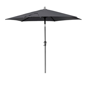 Orchard Life Elberta 4 Seat Round Dining Set with 2.5m Parasol & Base (Grey Weave) image 7