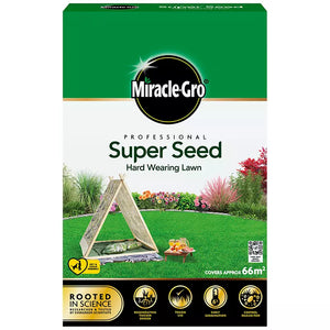 Miracle-Gro Professional Super Seed for Hard Wearing Lawns - 2kg image