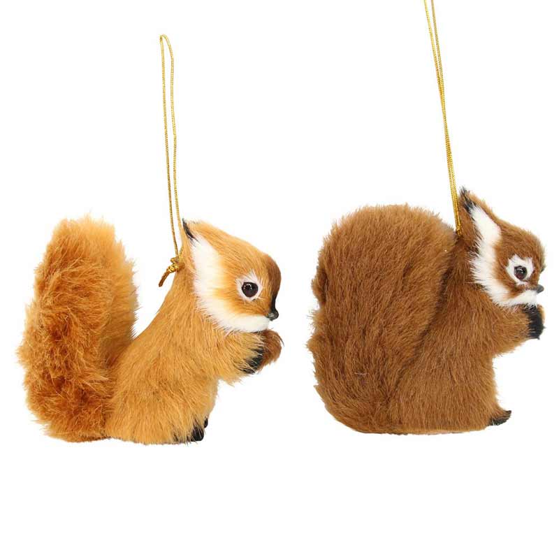 Gisela Graham Faux Fur Squirrel (Assorted Designs) image 0