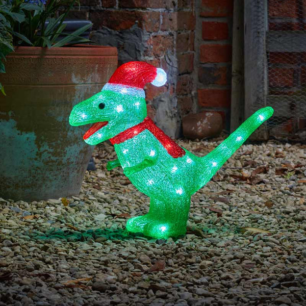 Three Kings Large InLit Ice Dino image 0