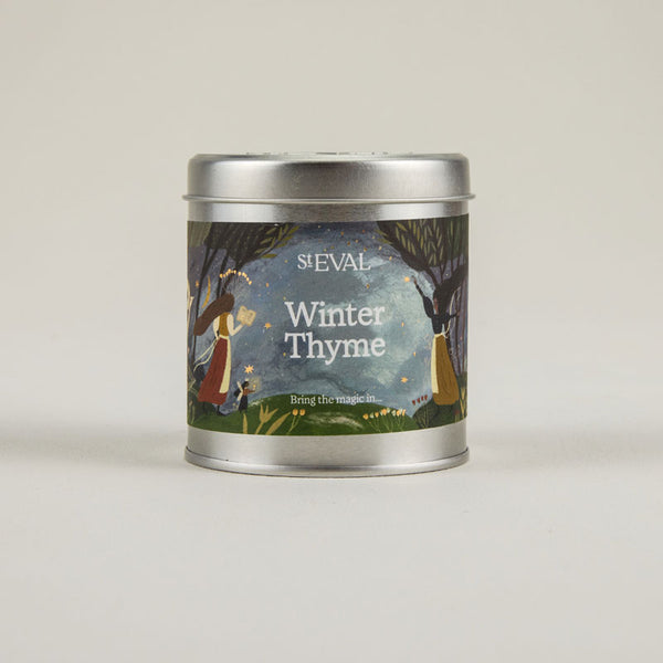 St Eval Winter Thyme Tin Candle image 0