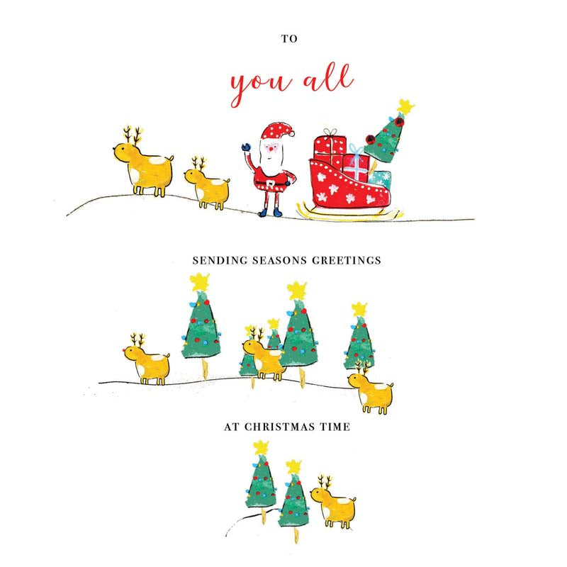Laura Sherratt From All Hand Finished Christmas Card image 0