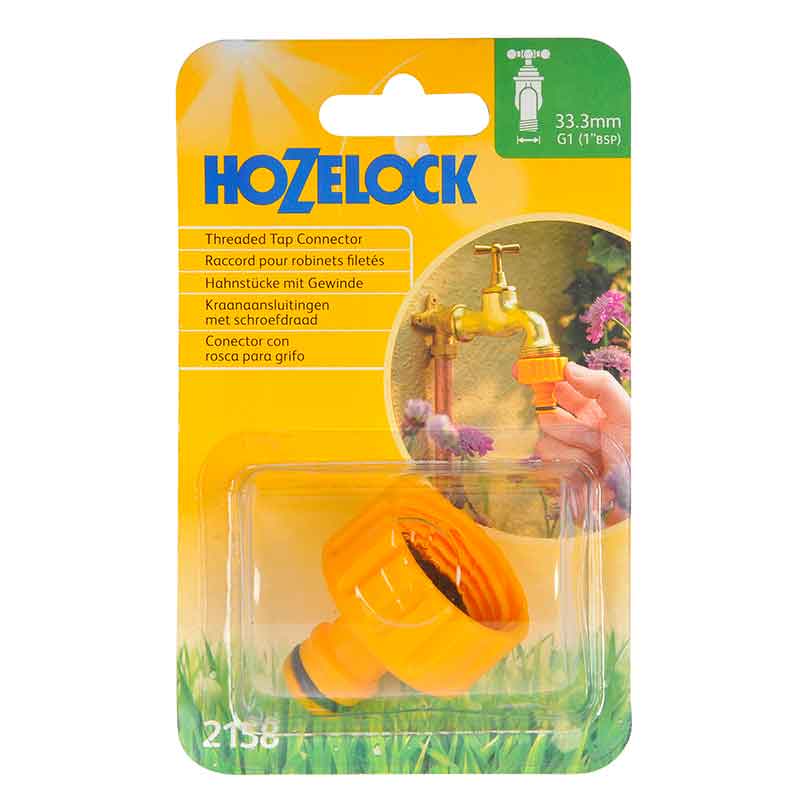 Hozelock 1″ Outdoor Tap Connector image 0
