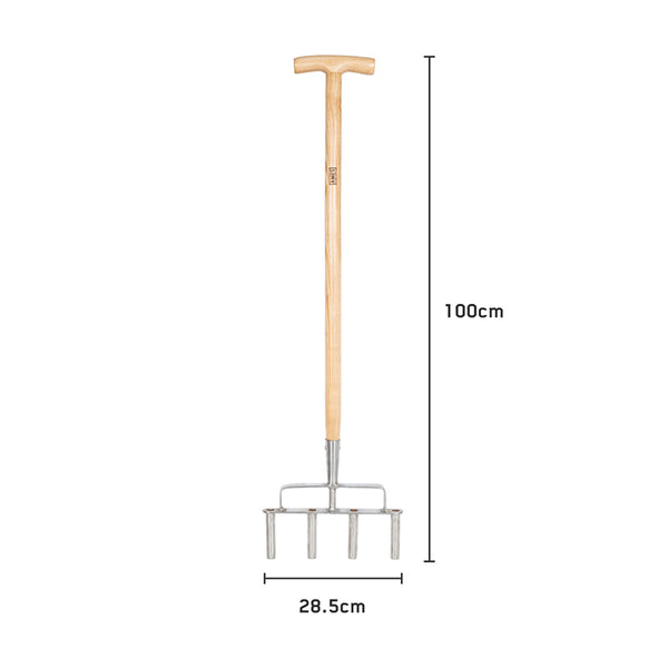 AMES Stainless Steel Lawn Aerator image 1
