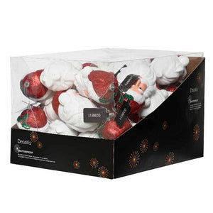 Decoris Plastic Santa Head image 1