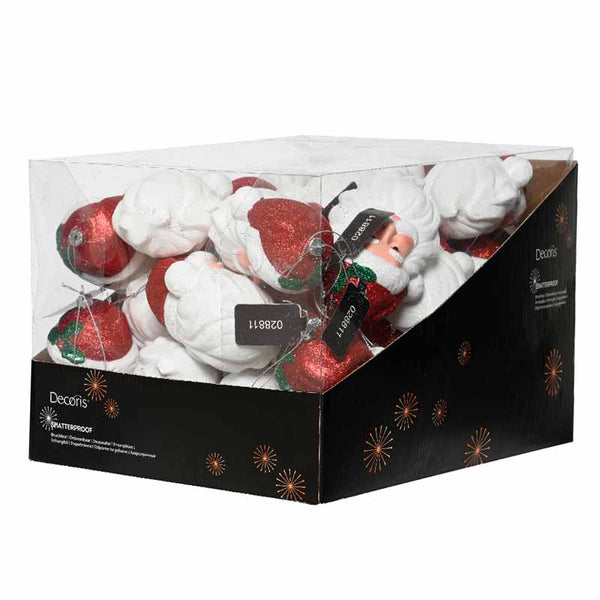 Decoris Plastic Santa Head image 1