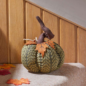 Plush Pumpkin Autumnal Decoration image 1