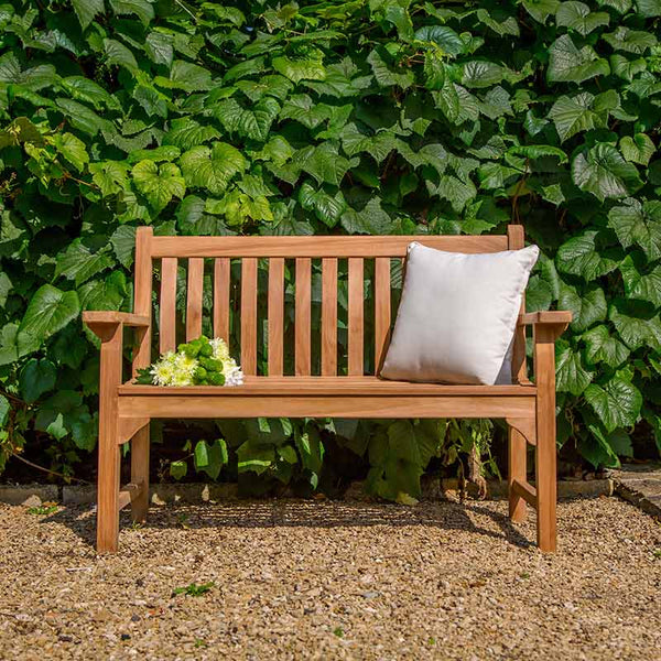 Bramblecrest Square Scatter Cushion, 45 x 45cm - Plain Fawn image 2
