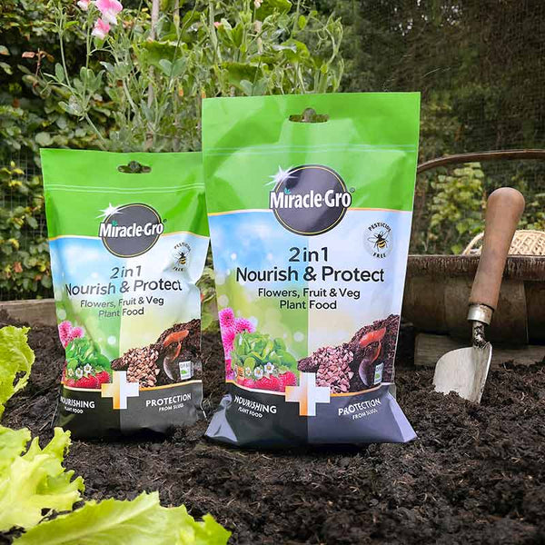 Miracle-Gro 2 in 1 Nourish & Protect Flowers, Fruit & Veg image 3