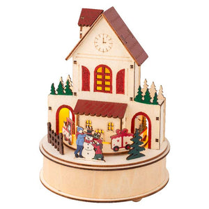 Lumineo LED Plywood Circular House image 0