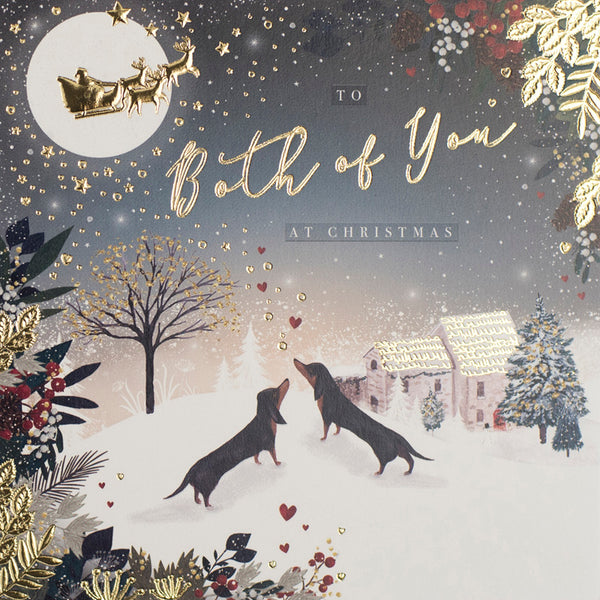 Paperlink Both of You Christmas Card image 0