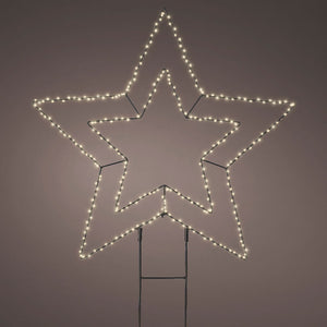 Lumineo LED Metal Star Garden Pick image 3