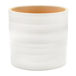 Ivyline Hadleigh Matt Indoor Planter Range - White, 17cm image