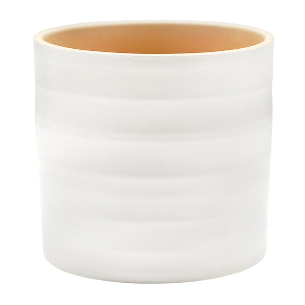 Ivyline Hadleigh Matt Indoor Planter Range - White, 17cm image