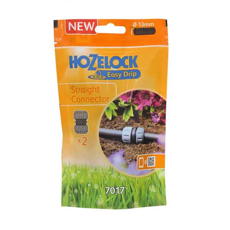 Hozelock Straight Connector (Twin Pack) image 0